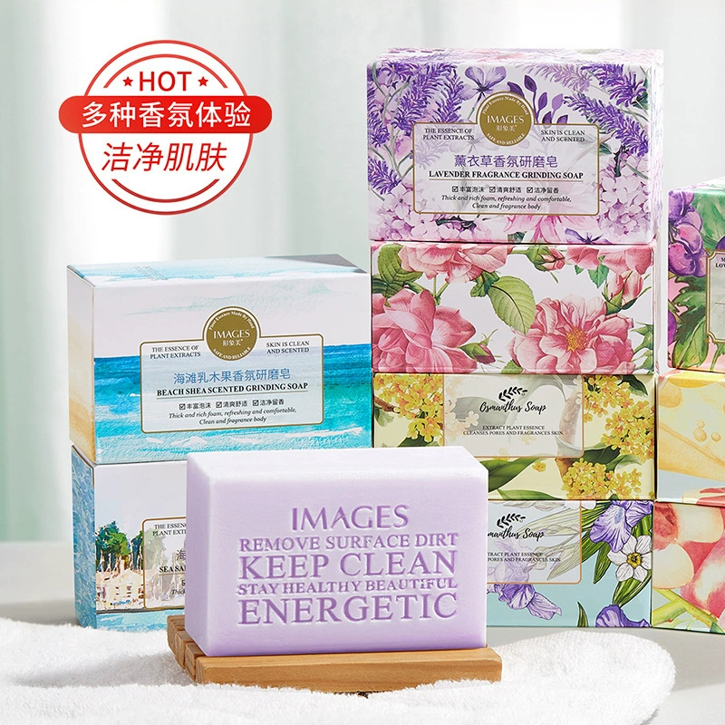 Image Beauty August Osmanthus Ароматное мыло Глубоко очищающая ванна Увлажняющее очищающее мыло ручной работы Производитель Оптовая продажа Чистка