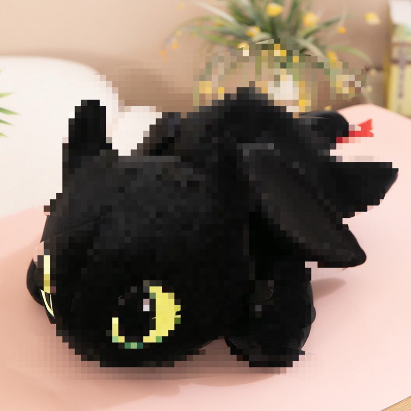 Cross-Border Popular Toothless Plush Toy Doll Cartoon Little Flying Dragon Doll Girl Birthday Gift Doll Wholesale
