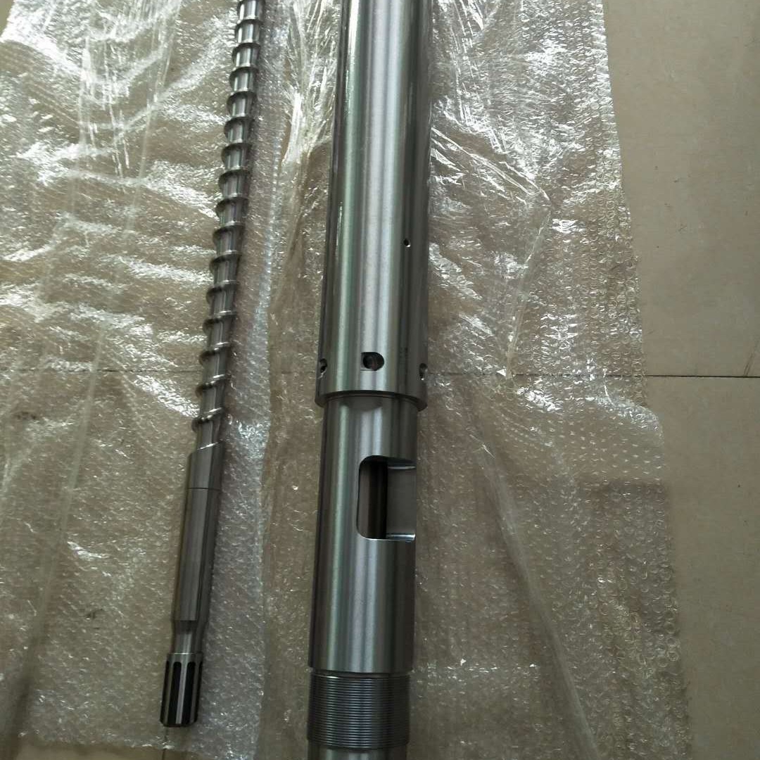 注塑机料管、PC螺杆、台中精机120T-φ32注塑机机筒