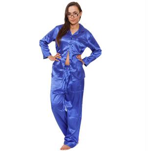 P 99219 Women's Satin Pajama Set Ůʿ˯�����b �羳�W��