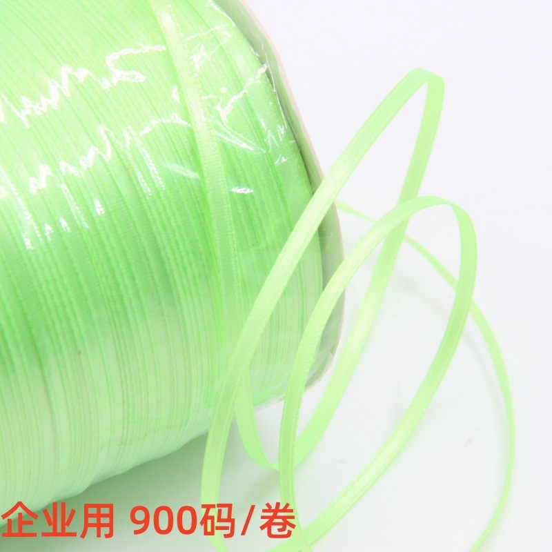リボン3mm巻50ヤードribbonクロスボーダーdiy生花結束両面リボンしおりバルーンリボン|undefined