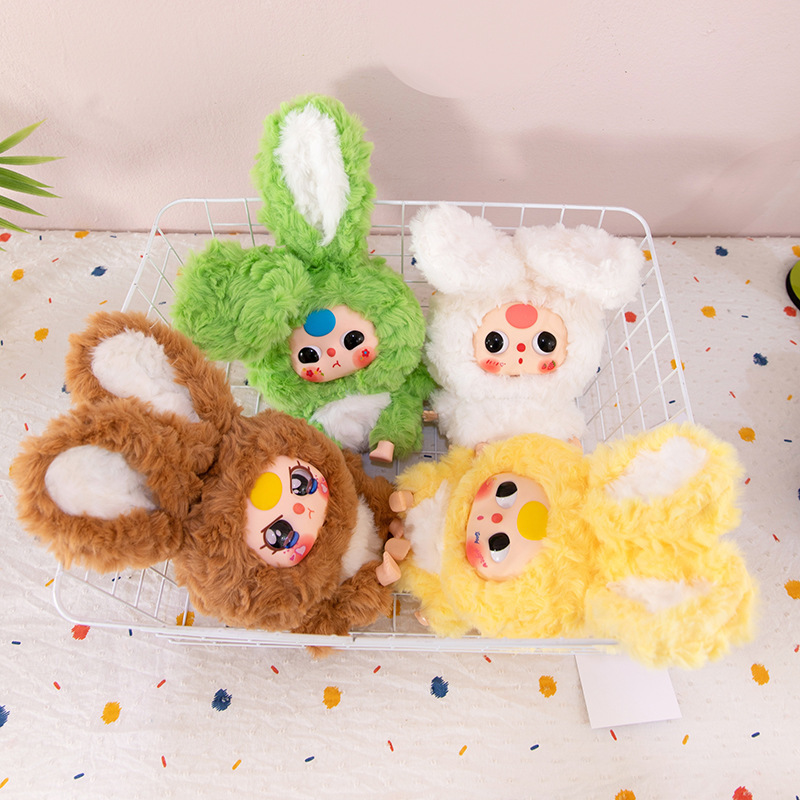 BabyThree ドーパミンバニーぬいぐるみビニール人形 3 歳シリーズ人形人形外国貿易卸売|undefined