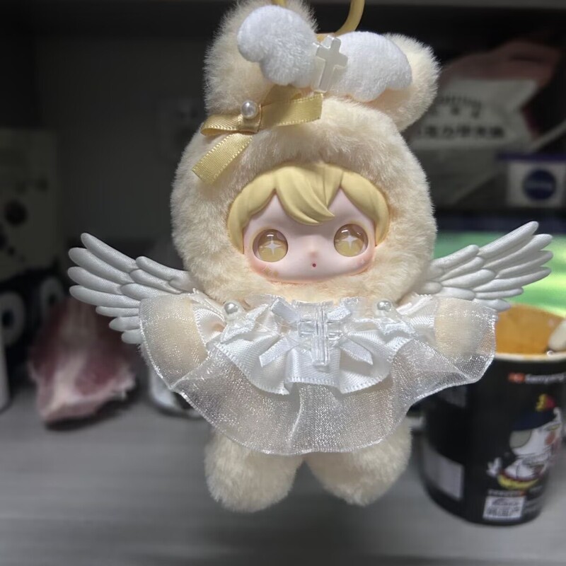 Sp Rabbit Shiny Shyshy Doll Plush Toy Vinyl Doll Clothing Blind Box Doll Outfit Pull Bubu