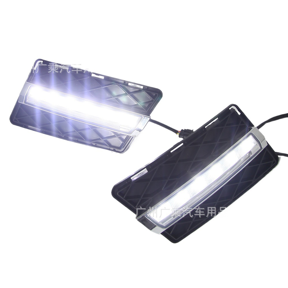 Aplicable a 12 luces de circulación diurna de GLK GLK300 GLK350 GLK500 10 204 luces de circulación diurna Mercedes-Benz