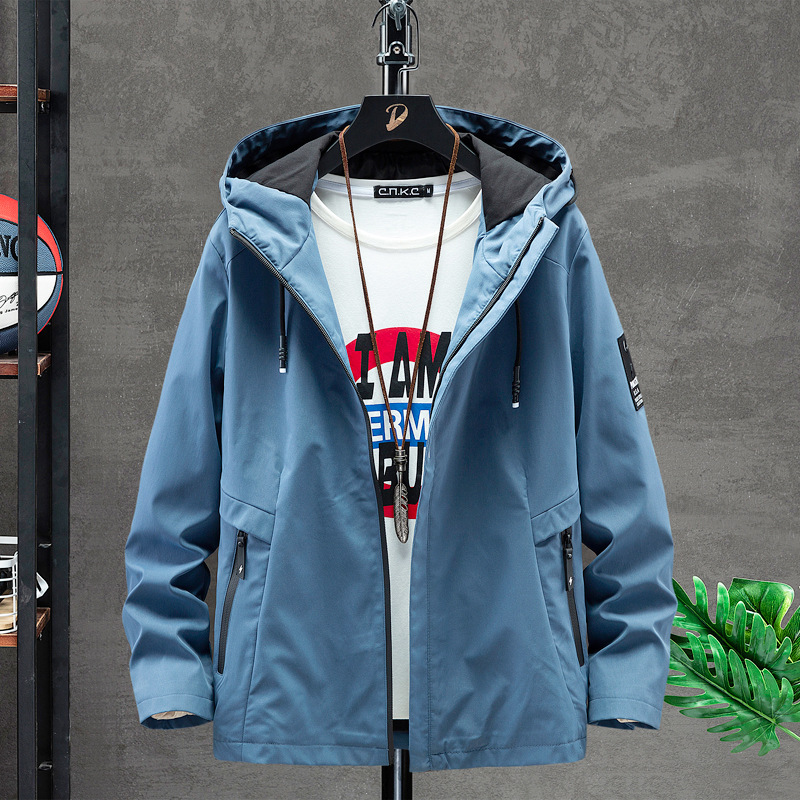 Chaqueta transfronteriza para hombres otoño y invierno moda casual al aire libre ropa de pareja chaqueta con capuz