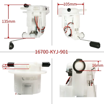 16700-Kyj-901 Fuel Pump Oil pump, nozzle