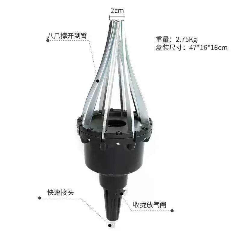 气动球笼防尘套更换工具设备免拆半轴外球笼套拆卸安装专用工具