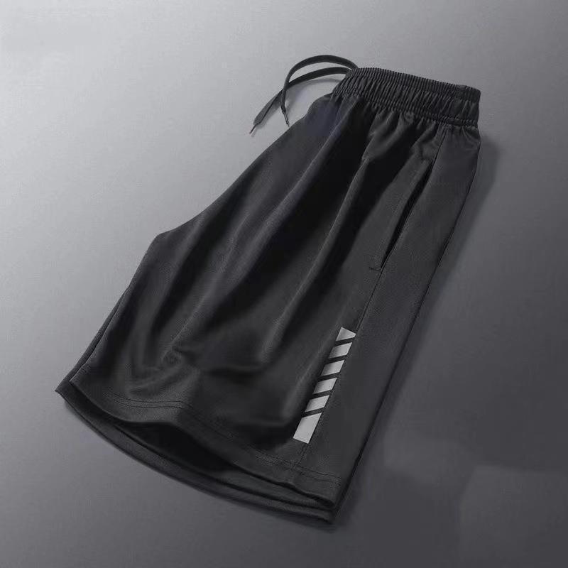 Sports Shorts Men's Casual Quick-drying Running Ice Silk Basketball Pants Summer Thin Beach Football Loose Pants Trendy
