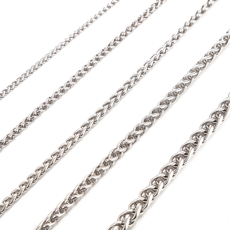 Stainless Steel Material Geometric Pattern Simple Style Geometric Stainless Steel Plating Necklace 1 Piece