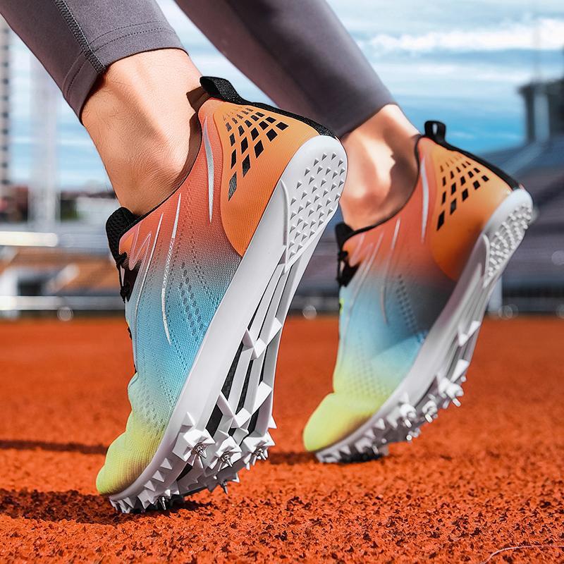 Zapatillas de Atletismo con Clavos TPU y Malla Antideslizante para Pista image 2