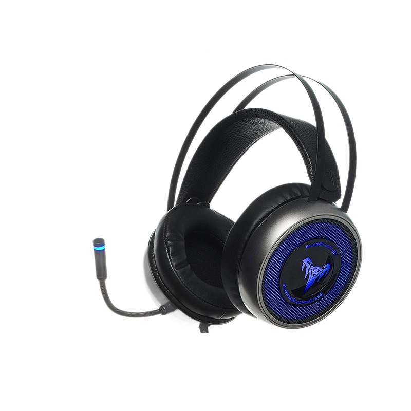 Transfronterizos V8 auriculares PS4 luces de juego Xbox PS5 auriculares auriculares de juego auriculares de cable