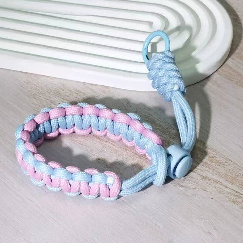 Короткий плетеный чехол для мобильного телефона на запястье, ремешок для мобильного телефона, новый стиль, прочный анти-потерянный кулон для камеры, брелок с подвеской