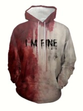 X 18837 3D Print Hoodie 3D ����ӡ������