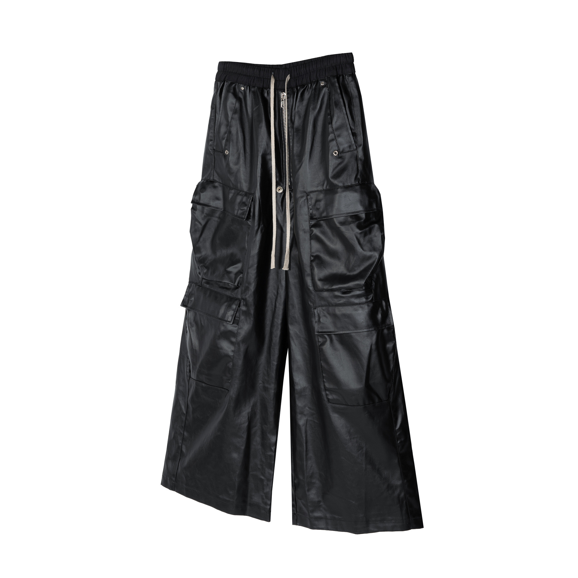 パンツ C/N WASHER CURVED FLARE WIDE CARGO Flare Belted Y2K Cargo Pant