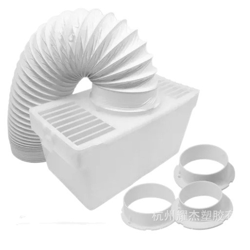Caja de secador de ropa para día lluvioso de ciruela, secador de ropa para día lluvioso de ciruela verde blanco, tubo de aire de secador de ropa para máquina horizontal vertical image 6