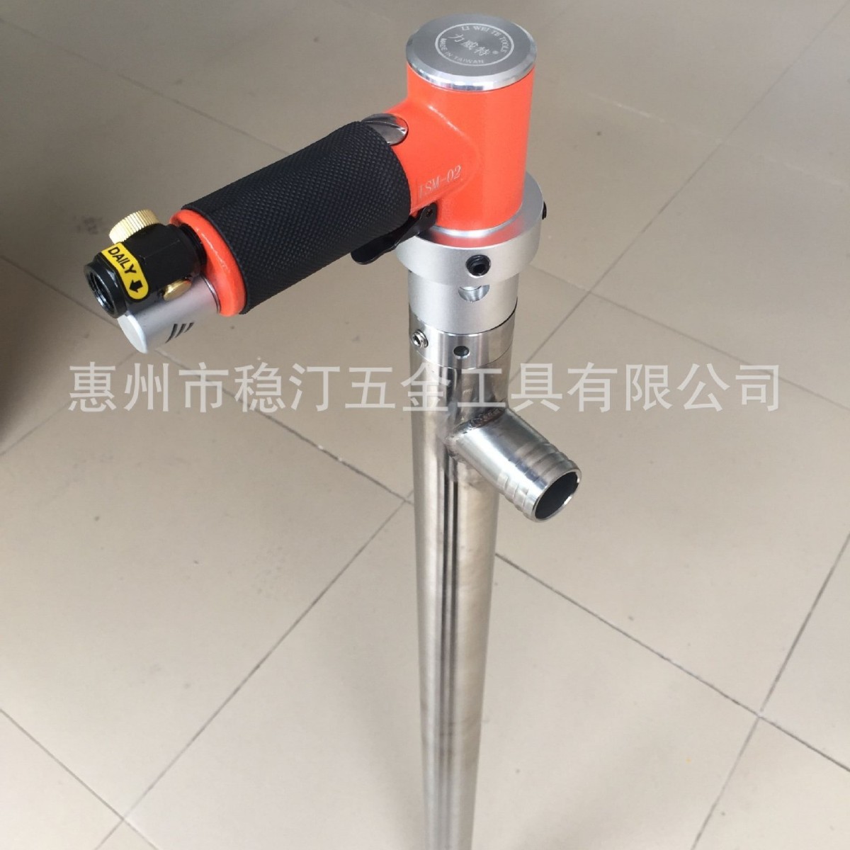 力威特气动油桶泵 抽油泵 ISM-02 插桶泵 化工油泵 敞开式抽油泵