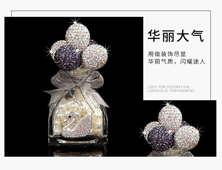 Confession balloon personality creative car ornaments diamond perfume bottle ornaments cushion car multiple styles car interior ornaments