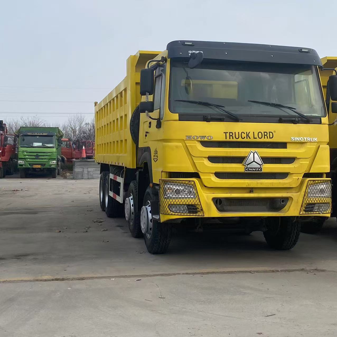 Cross-Border Supply of Howo Dump Trucks, African Trade Engineering Dump Trucks, 371 Horsepower Engineering Transport Vehicles