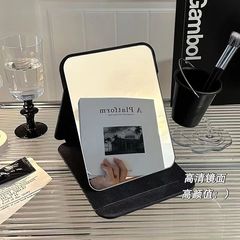 镜子随身化妆镜家用折叠镜台式女便携小镜子旅行携带可折叠玻璃镜