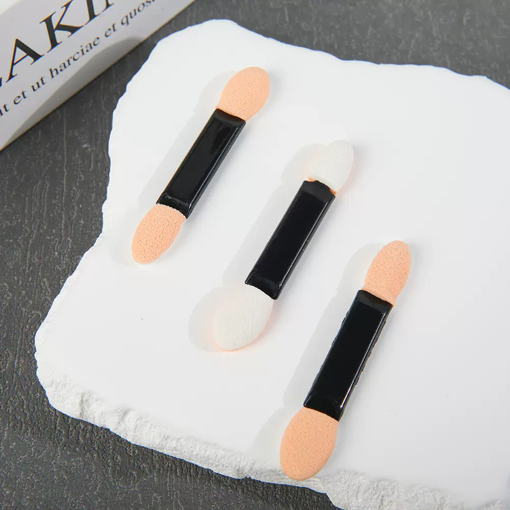 双头双色海绵眼影刷2025新款大小头海绵眼影棒眼部专用化妆刷散装