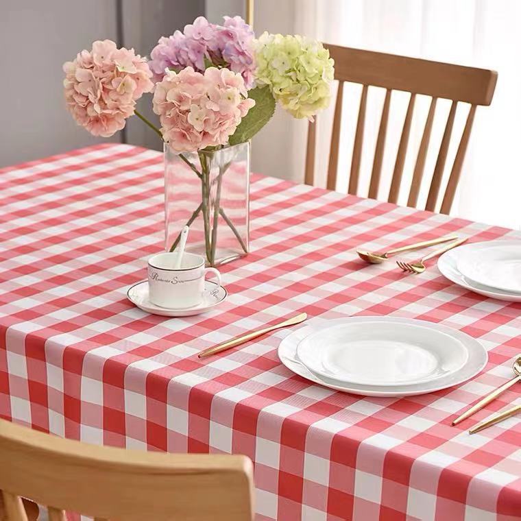 Nappe en plastique PEVA jetable, nappe de ballon de dessin animé épaissie à l'épreuve de l'huile, nappe de fête et de jardin d'enfants_voghion.com