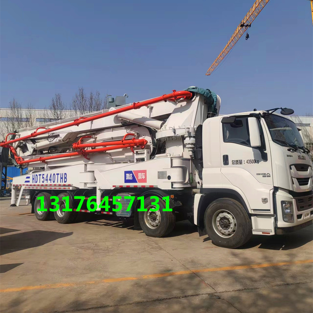 混凝土臂架泵车 鸿达33米重汽泵车 39米农建用臂架泵车 天泵车