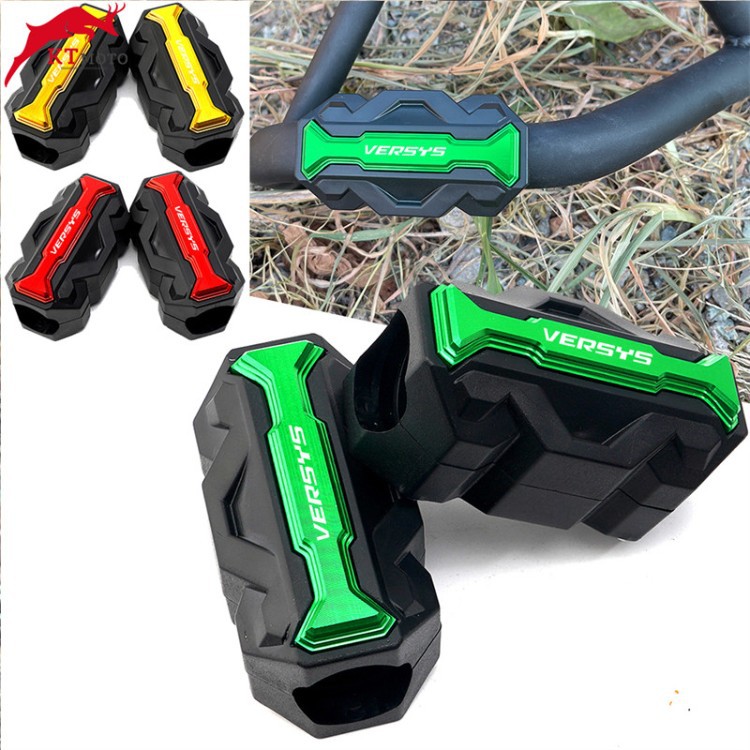Suitable for Kawasaki VERSYS650/1000/SE X300 modified body anti-fall protection bar protective rubber anti-fall
