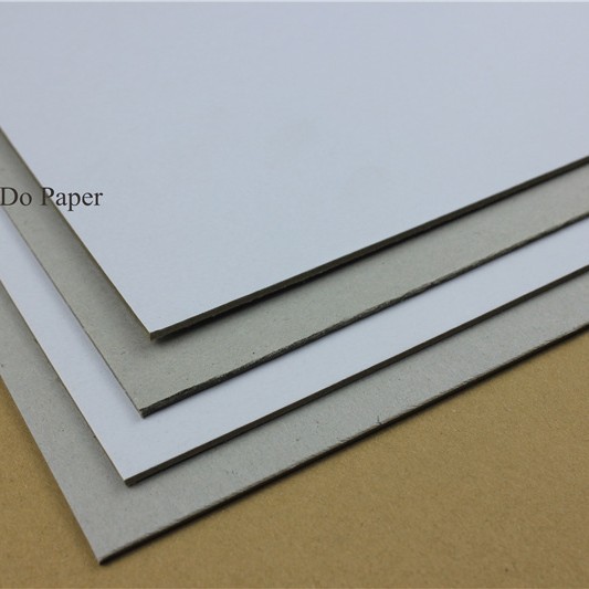 服装类包装使用纸板 可切成特定规格 单面白纸板