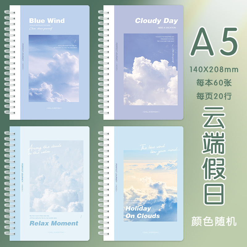 Sifang パートナーコイルブック漫画かわいい a5 ノートブック厚い水平線ノートブックメモ帳日記ノートブック卸売|undefined