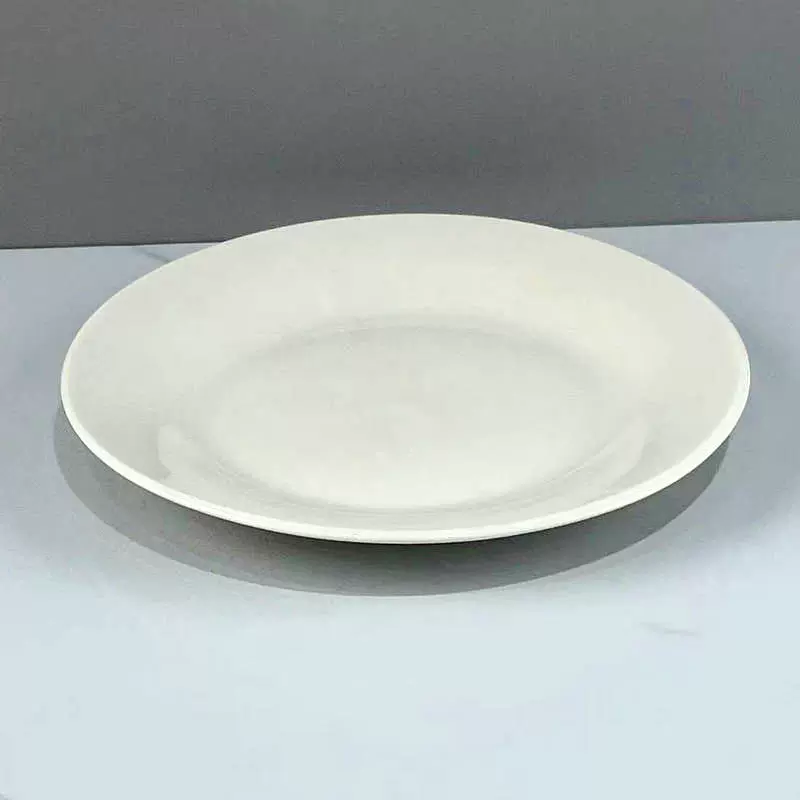 临沂工厂实拍陶瓷餐具平盘6/7/8平牛排盘菜盘出口中东