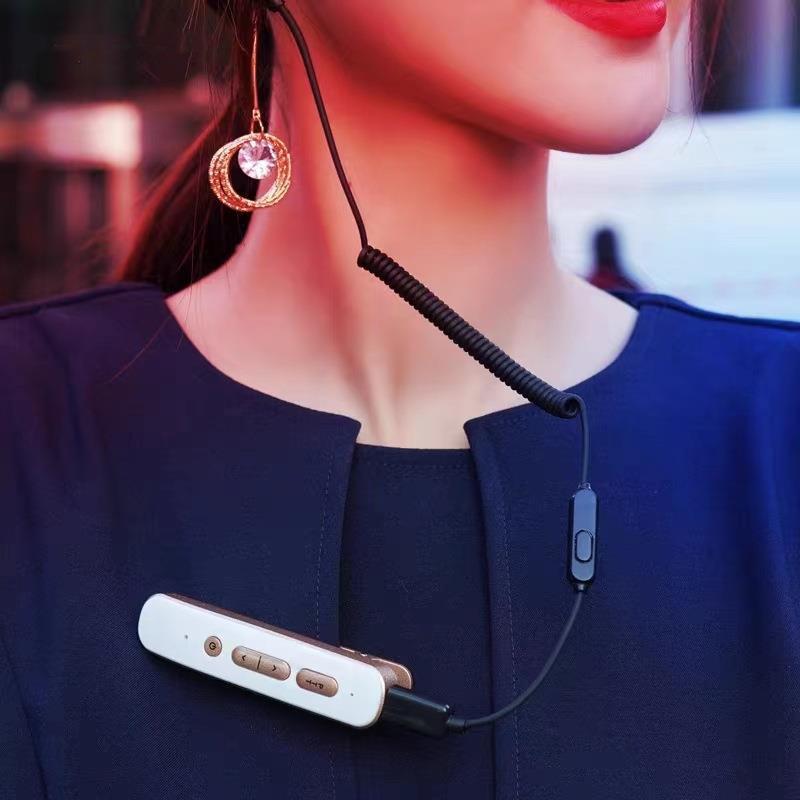 Intercomunicador máquina pequeña máquina de auriculares collar Mini Halter walkie-talkie inalámbrico salón de belleza peluquería restaurante
