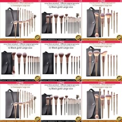 15本入り巨大メイクブラシセット シャンパンゴールド 7本入り 10本入り 15本入り越境EC 一件代発 工場直送