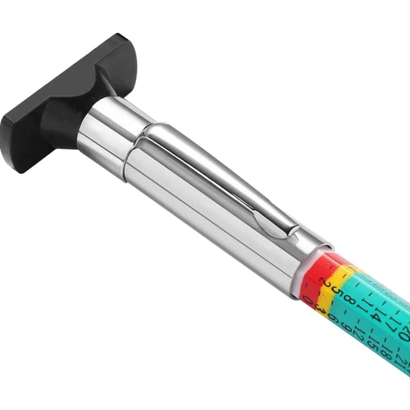 Шины шаблон глубина линейка шины резина износ измерительный инструмент шин шаблон ручка автомобильные весы в наличии