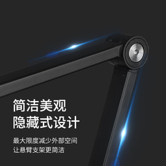 Springless microphone boom stand foldable telescopic metal universal live recording studio condenser microphone stand