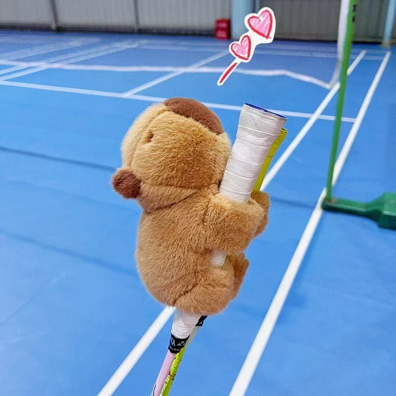 Kapibara Snap Ring Bracelet Capybara Doll Plush Toy Creative Bicycle Doll Entertainment Funny Grab Machine