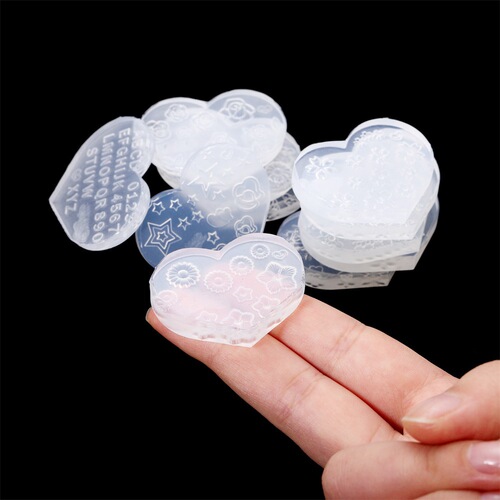 3D three-dimensional nail art carved silicone mold A series INS Internet celebrity nail polish glue carved glue universal filling mold