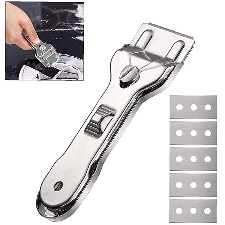 Herramientas de limpieza de la cocina descontaminación raspador azulejo piso vidrio limpieza raspador decoración descontaminación Herramientas de limpieza