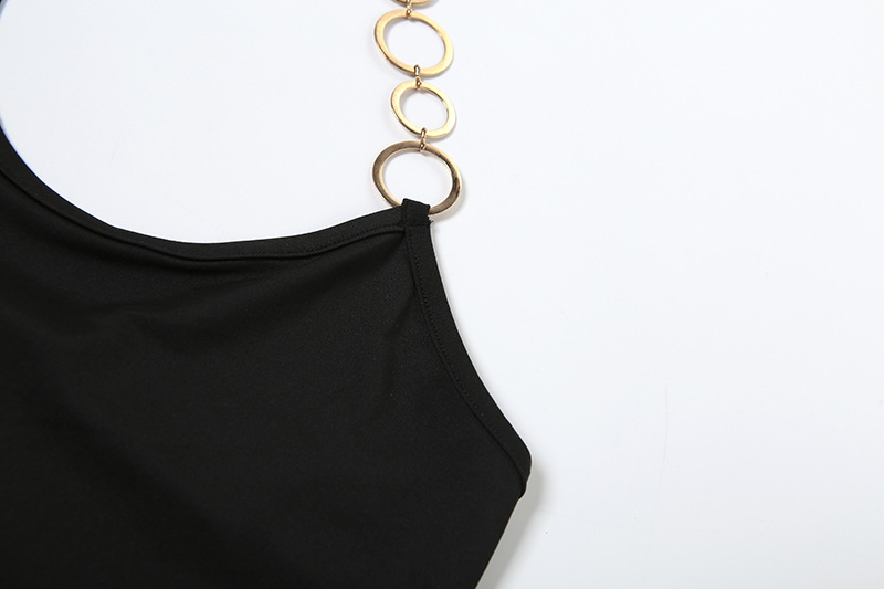 Summer Sexy Backless Halter Top High Waist Hip Wrapped Skirt Set Women