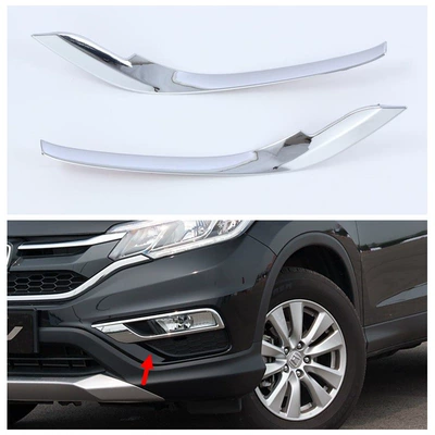 12CRV exterior modification suitable for: Şüşə kənarı xromları/moldingləri - electroplating-15-types-of-front-fog-lighting-strips2l