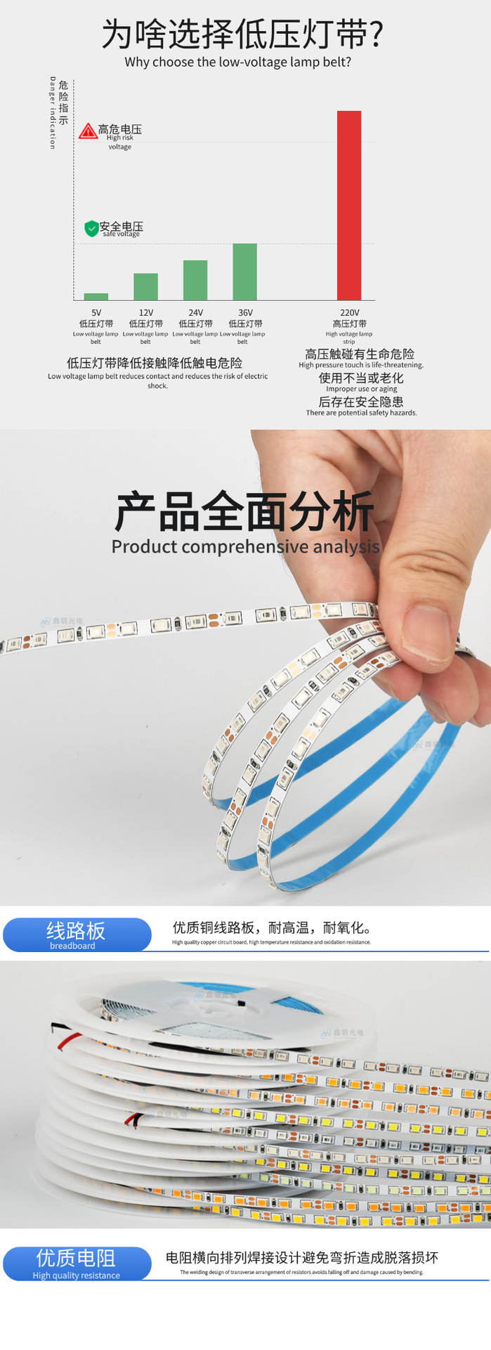 LED-Streifen 4mm selbstklebend für Innenbeleuchtung Niedervoltage 12V schmales LED-Band Garderobe Schrankbeleuchtung Ambientelicht