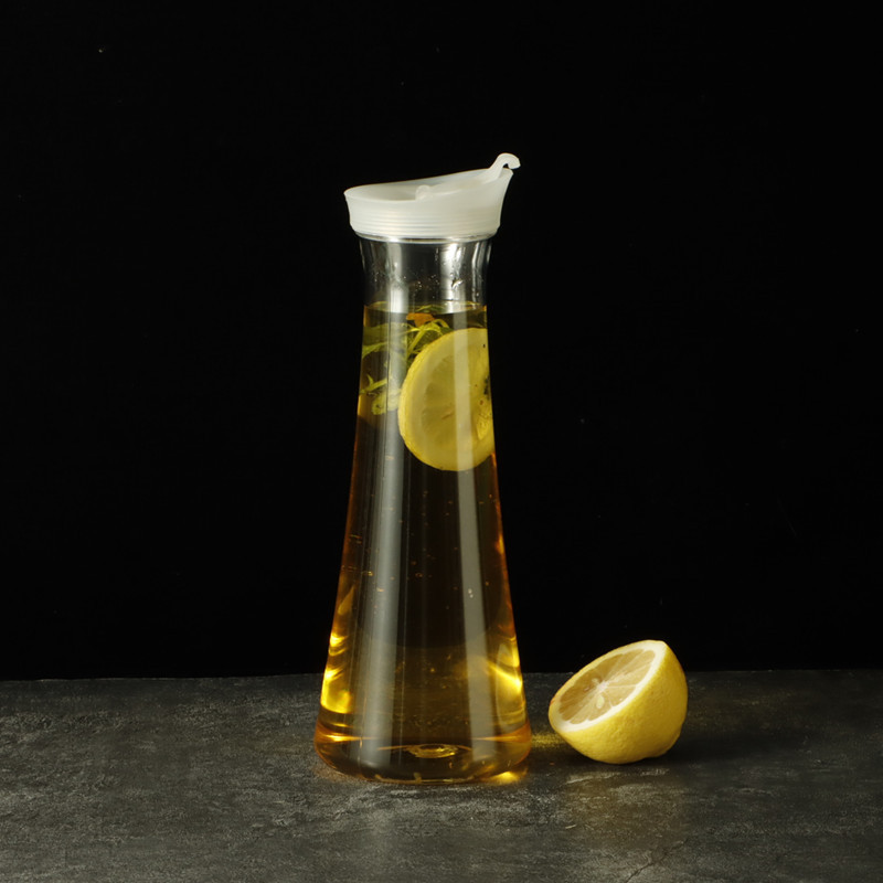 Pc jarra de vino acrílica botella de agua fría plástico para el hogar bebida resistente a altas temperaturas olla de jugo restaurante bar olla comercial