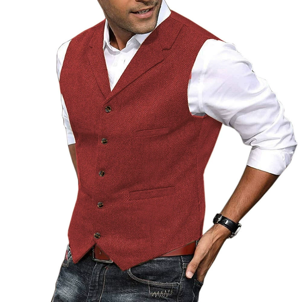 Трансграничные горячие продажи мужской костюм жилет британский джентльмен на работе