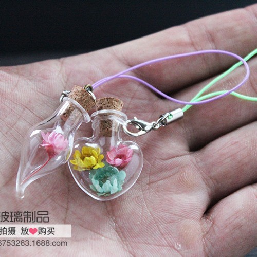 手工DIY创意含木塞漂流瓶 玻璃工艺品玻璃瓶子厂家可定 制 漂流瓶|undefined