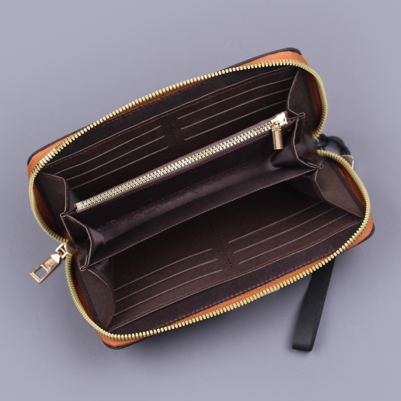 Bolso de lona de hombre bolso de mano de hombre bolso de mano de jeans empalmado estilo nacional nueva pulsera bolso de teléfono móvil hombre 12 tarjetas