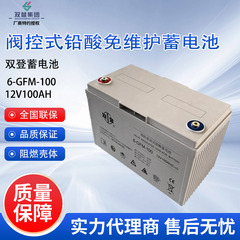 双登蓄電池6-gc-100鉛酸メンテナンスフリー蓄電池12v 100ah機械室UPS電源専用