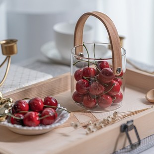 Simulated Fruit Model Fake Cherry Cherry Food Photography Photo Props Window Decoration Scene Layout Ornaments