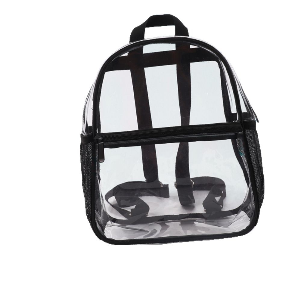 Mochila de pvc transparente de Amazon transfronteriza, mochila impermeable de alto valor, mochila transparente, almacenamiento deportivo de viaje