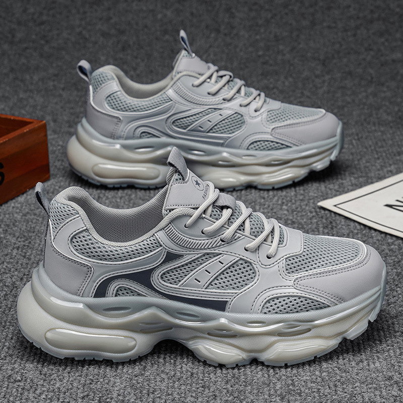 Men's Shoes with Wide Toe and Wide Feet, 2026 New Model, Summer Breathable Mesh, High-End Versatile Sports Casual Hong Kong Style Dad Shoes Men's Shoes with Wide Toe and Wide Feet, 2026 New Model, Summer Breathable Mesh, High-End Versatile Sports Casual Hong Kong Style Dad Shoes