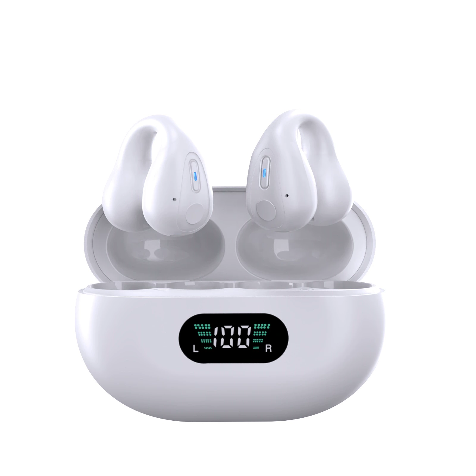 Наушники Huaqiang Beibone с проводимостью Bluetooth открываются и не входят в ухо, шумоподавление и бесплатная доставка, ушной зажим стерео