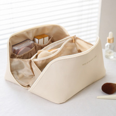 防水PU枕頭化妝包手提便攜式旅行女士化妝品收納袋大容量洗漱包